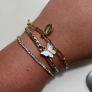 Bracket stack (3 separate bracelets)